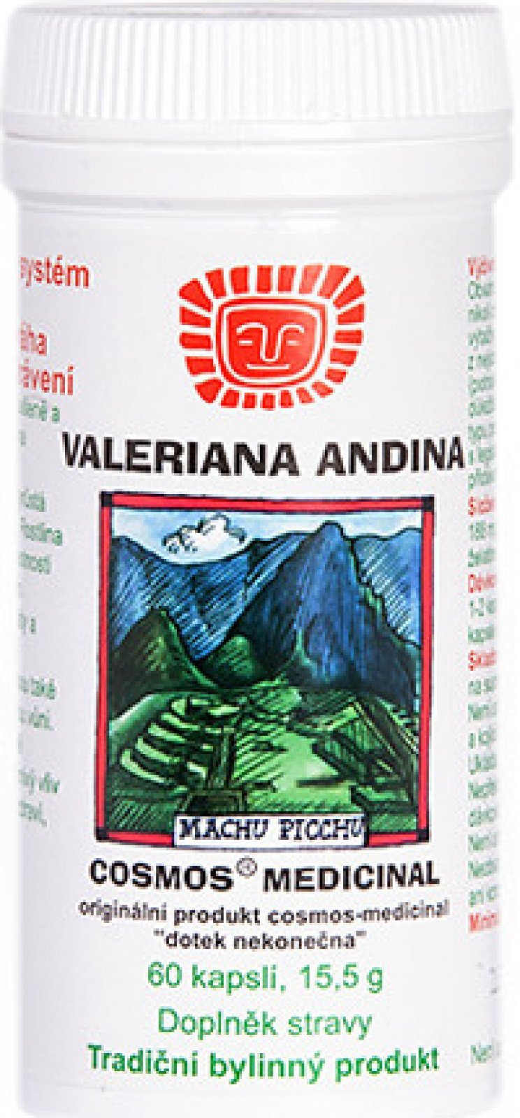 Dr. Popov Valeriana Andina 60 kapslí